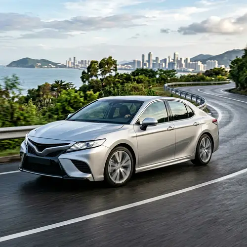 Sleek Silver Midsize Sedan Car | Aerodynamic Design