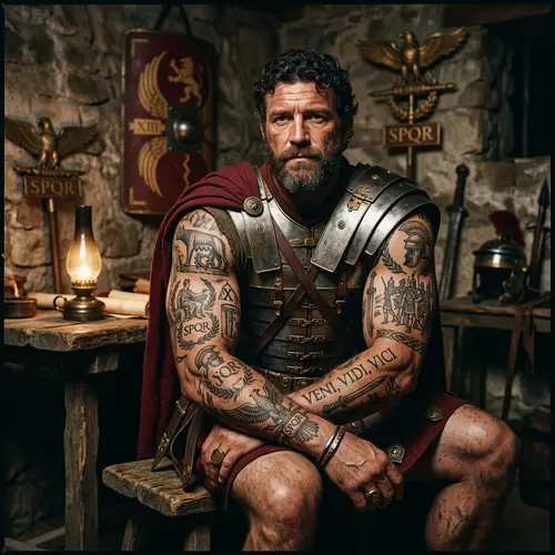 Veni, Vidi, Vici Roman Tattoos