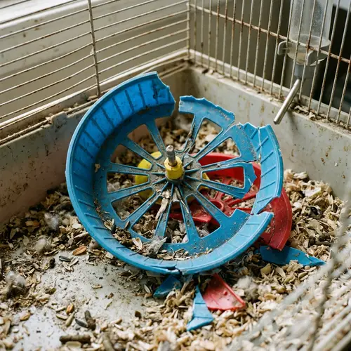 Damaged Hamster Wheel: Repair or Replace?