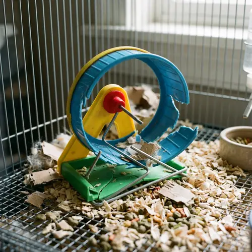 Ruined Hamster Wheel: Tips for Replacement