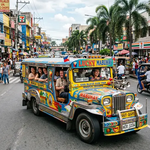 Colorful Filipino Jeepney: Explore the Vibrant Spirit of the Philippines