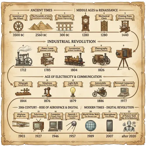 Evolution of Technology: A Detailed Timeline