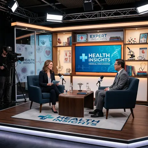 Medical TV Studio Design for Discussions