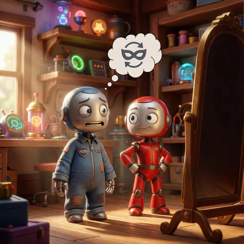 Pixar-Style 3D Animation: Identity Suplantation Art