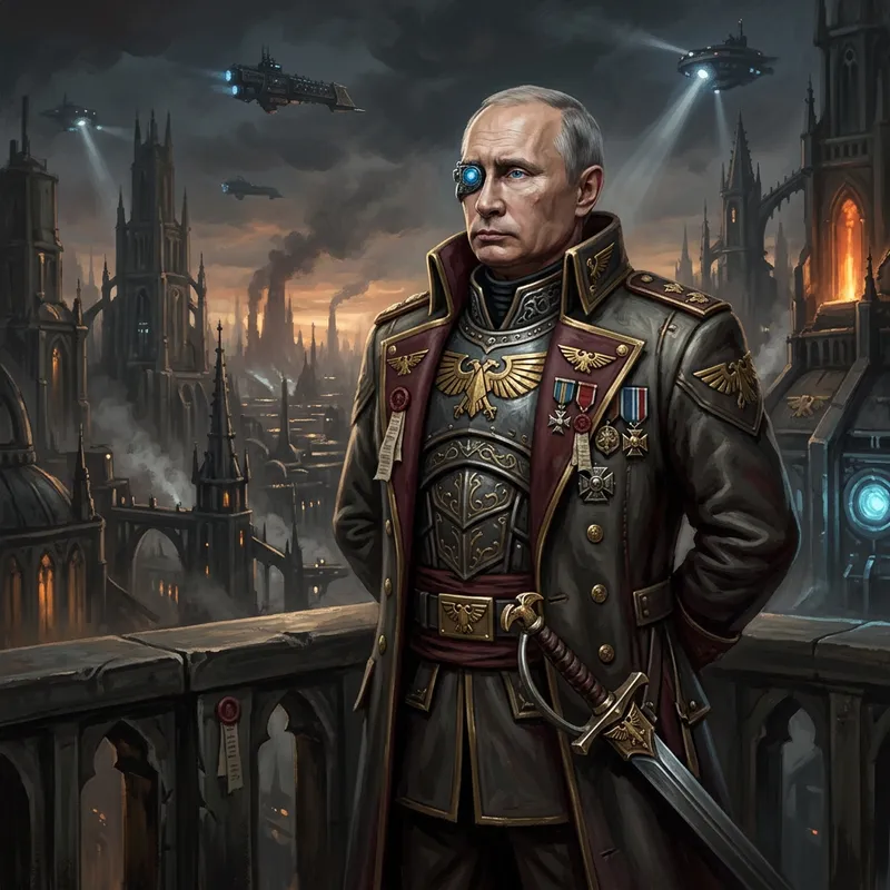 Putin in the Warhammer 40k Universe Putin in the Warhammer 40k Universe
