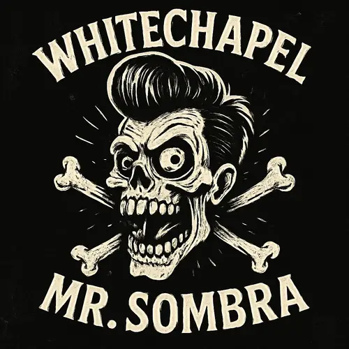 Mr. Sombra: Psychobilly Crazy Skull Band Merchandise