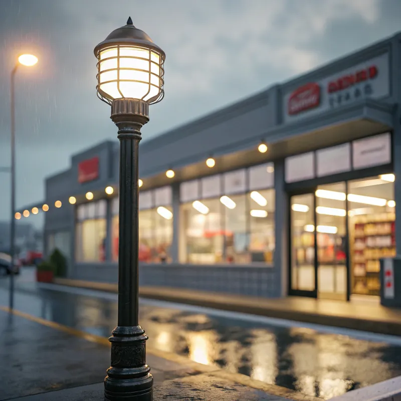 Store Light Pole: Illuminating Your Shopping Experience