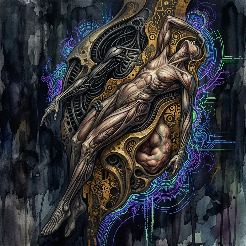 Cyberpunk Art Collection Inspired by Giger, Gaudi & More