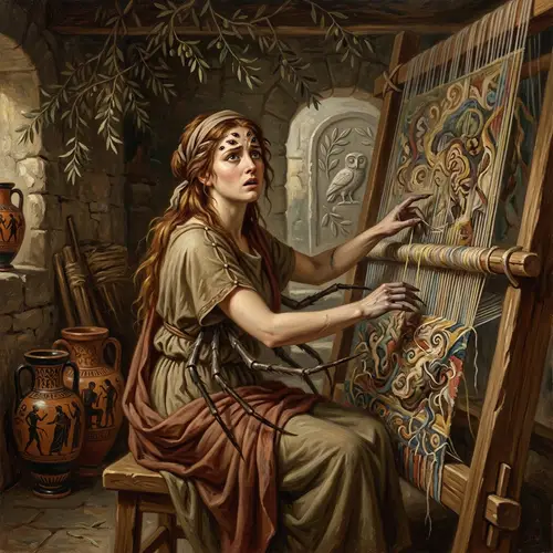 Arachne: Greek Mythological Figure Transformation