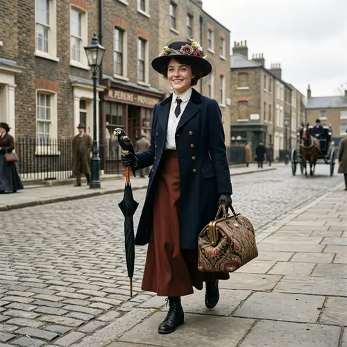 Julie Andrews as Mary Poppins - Iconic British Nanny Portrayal