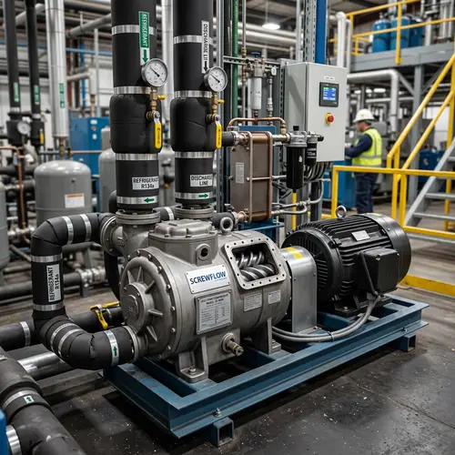 Screw Compressor for Heat Pump Efficiency