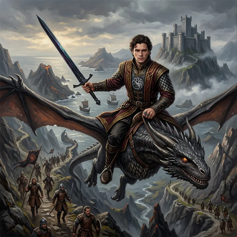 Damon Targaryen - King's Brother and Valyrian Legacy Keeper | Heroic Tale Damon Targaryen - King's Brother and Valyrian Legacy Keeper | Heroic Tale