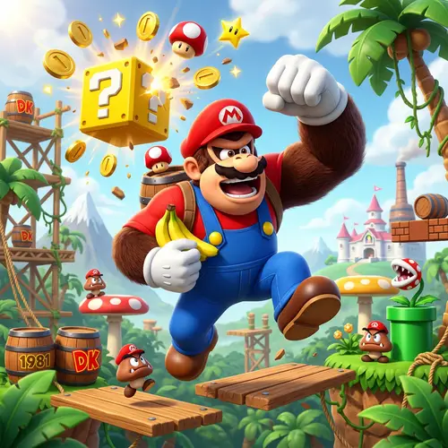 Super Mario Meets Donkey Kong: Epic Crossover