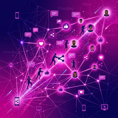 Viral Content Dissemination in Social Media: Graphic Background