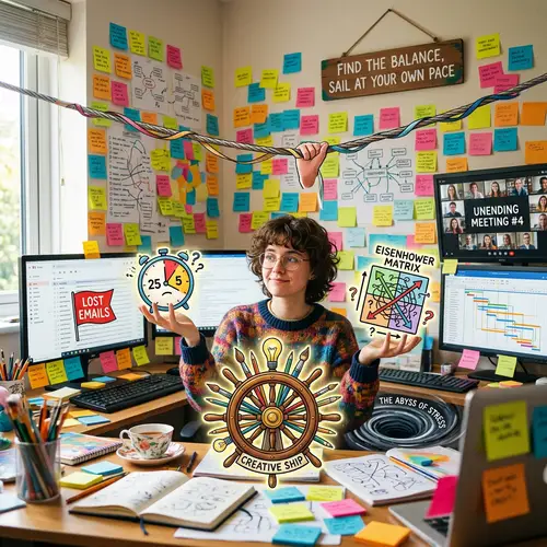 Navigating Creativity: Balancing Productivity and Stress in a Transformative World