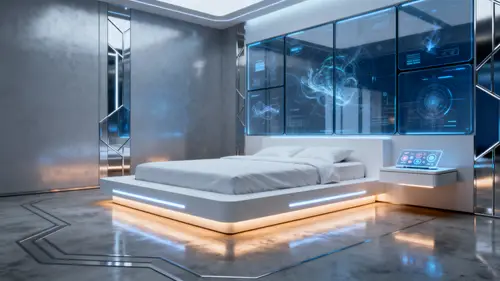 Beautiful Futuristic Bedroom Design Ideas
