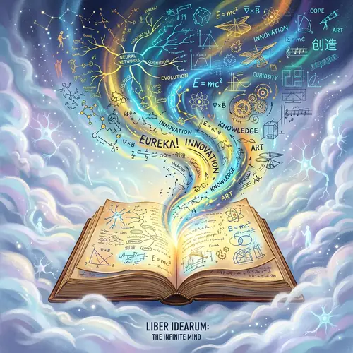 Innovative Ideas: Exploring a Creative Mind with an Open Book