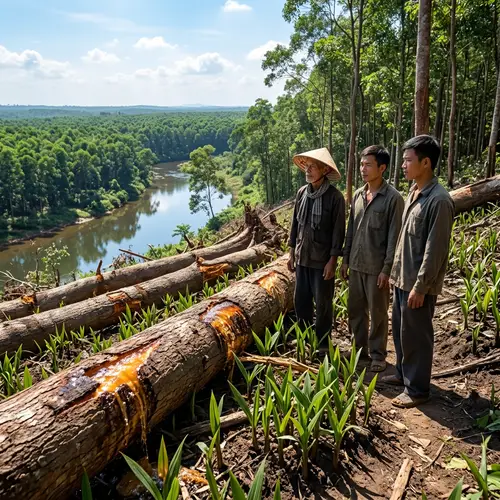 Mahogany Forest After Heavy Bombardment: A Vision of Regrowth