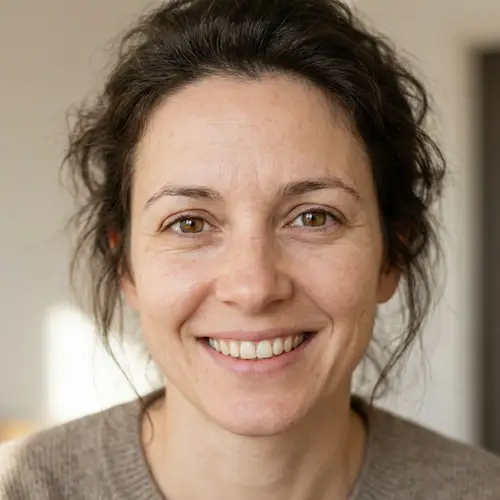 Stunning Makeup-Free Portrait of a Beautiful Woman