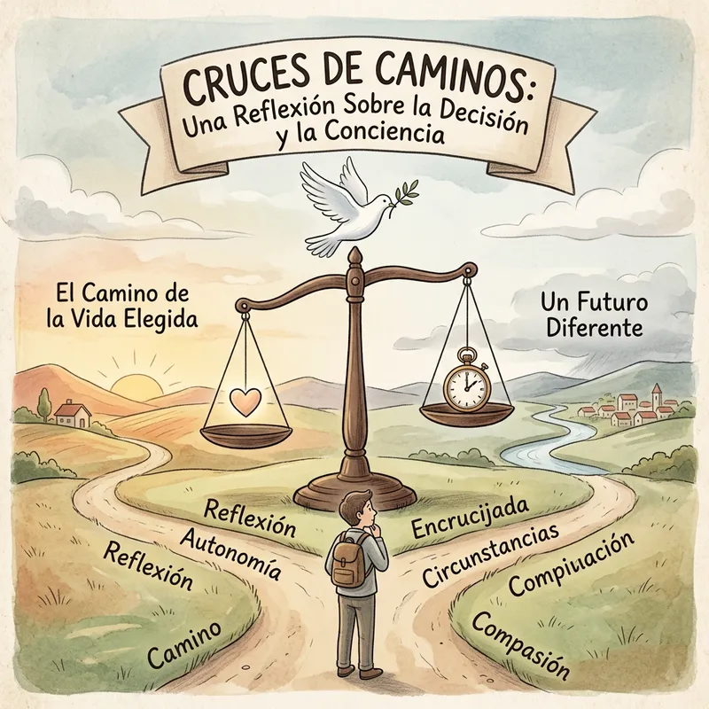 Symbolic Cartoon on Abortion in Spanish