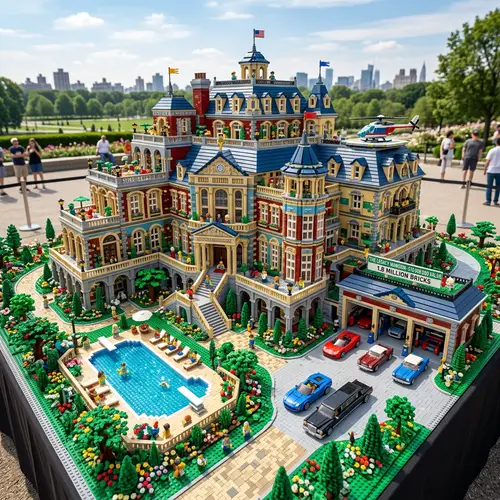 Grand $10M LEGO House: Stunning Architectural Masterpiece