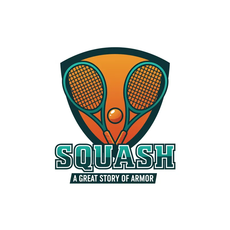 Squash Logo for T-Shirt Printing | Sports Association