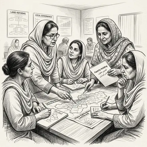 Diverse Women Local Land Commissioners in Khyber Pakhtunkhwa