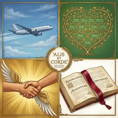 Flight Attendant & Family Support | Confidence & Kindness - Alis et Corde