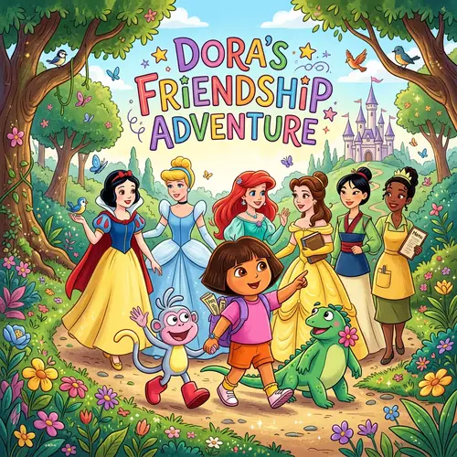 Dora's Friendship Adventure: A Journey of Bravery