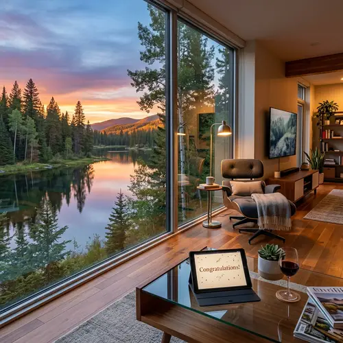 Harmony of Modern Lifestyle and Nature | Congratulations Images