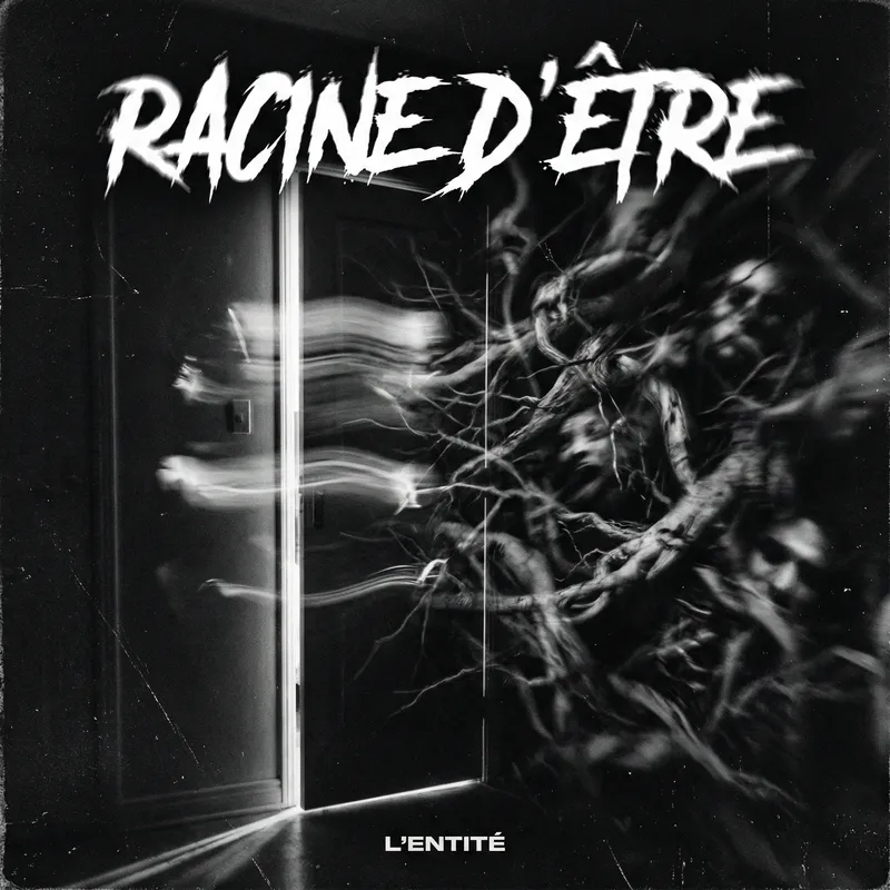 Racine d'Être - Dark Rap Album Cover Design