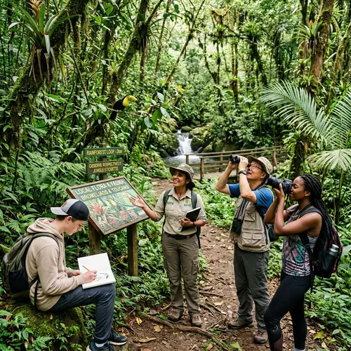 Explore Ecotourism: Lush Green Landscape Adventure