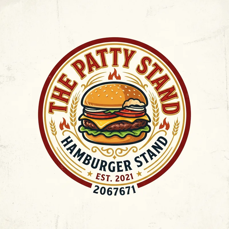 Hamburger Stand Logo Design | Custom Logos