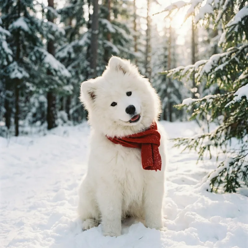 Adorable Samoyed: The Perfect Companion