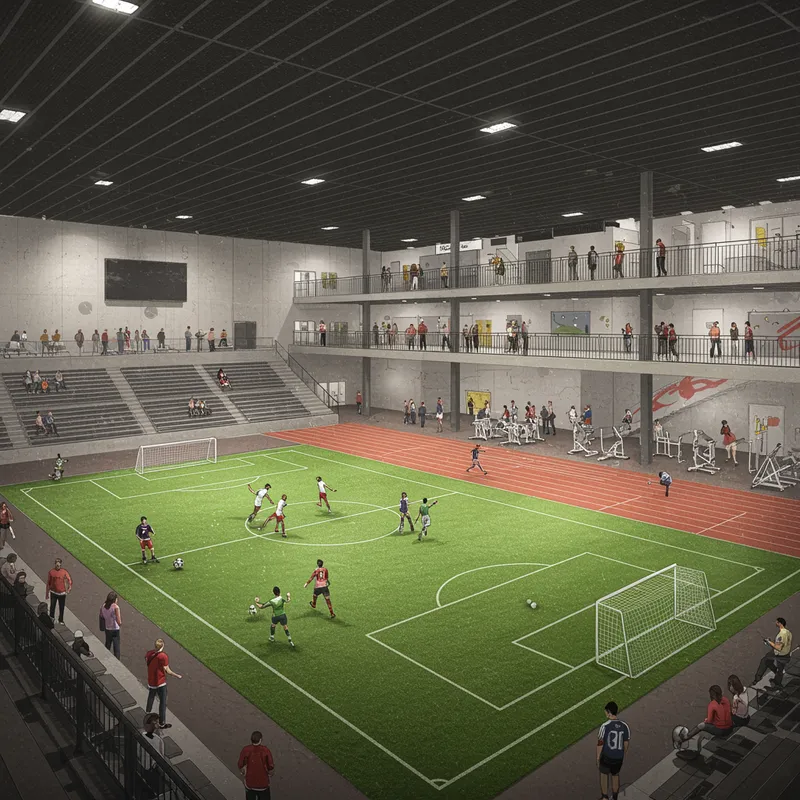 Indoor Soccer Facility Concept Design