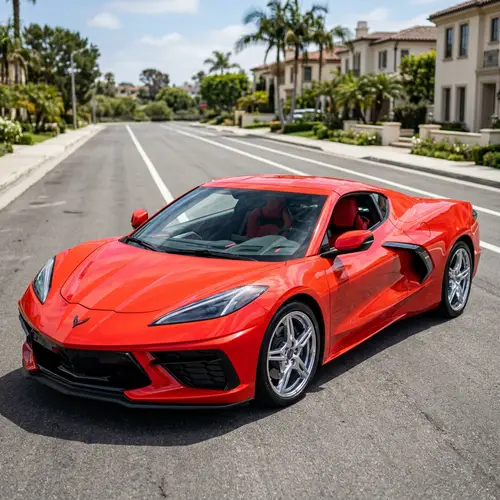 Sleek Corvette: The Ultimate Speed Machine