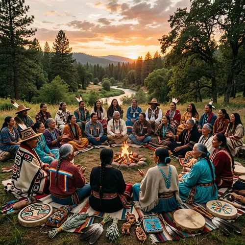 Indigenous People in Circles: Celebrating Culture