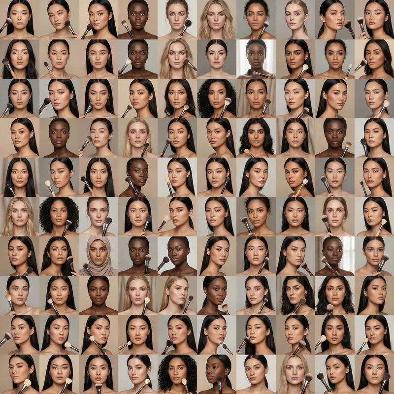 Flawless Makeup Model: Beauty and Versatility in Photo-realistic Images Flawless Makeup Model: Beauty and Versatility in Photo-realistic Images