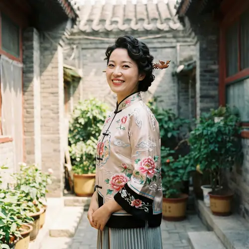 Cheerful Chinese Woman | Stylish Fashion & Rich Culture