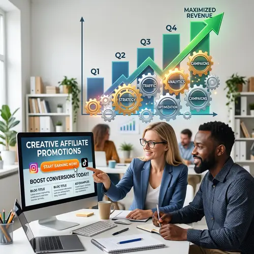 Maximizing Affiliate Marketing Profits with Creative Promotions & Sales Tactics