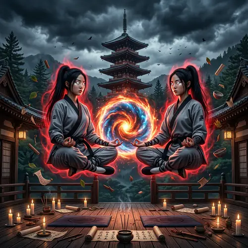 Levitating Korean-American Women in Mystic Martial Arts Showdown