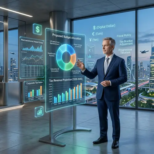 Futuristic Biden Tax Plan Visualized