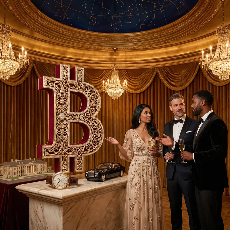 Luxurious Bitcoin Potential in Luxury Style