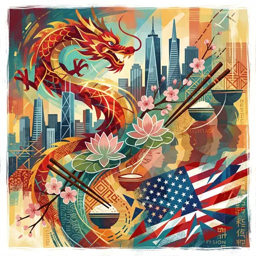 Asian American Identity Art | Abstract Interpretation