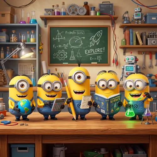 Fun Minion-Like Cartoon Characters Collection