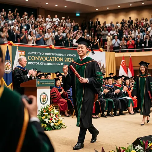 Chinese Medical Graduate Celebrates Convocation