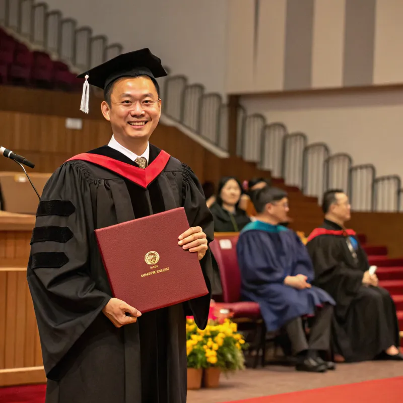 Chinese Medical Graduate Celebrates Convocation