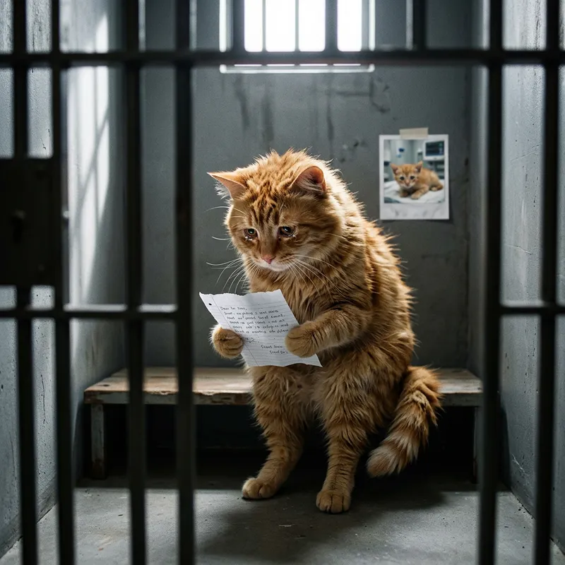 Whiskers the Cat: A Tale of Love and Worry