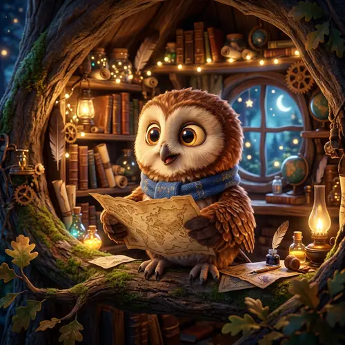 Charming Pixar-Style 3D Animation Experience