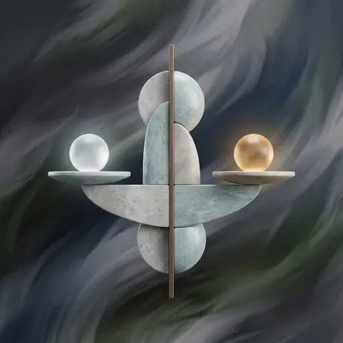 Balanced Scales: Symbol of Equanimity & Moral Integrity